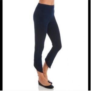 Lysse Malibu High Waist Crop Knit Denim Leggings Sz S